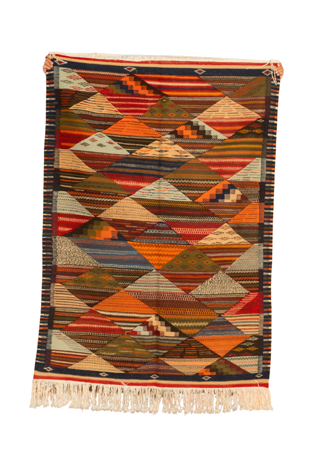 MOROCCAN KELIM RUG | BLUE