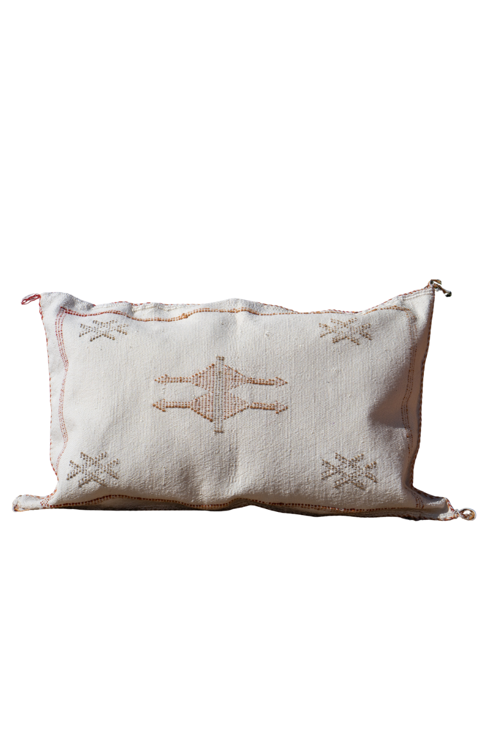 MOROCCAN CACTUS PILLOW | WHITE