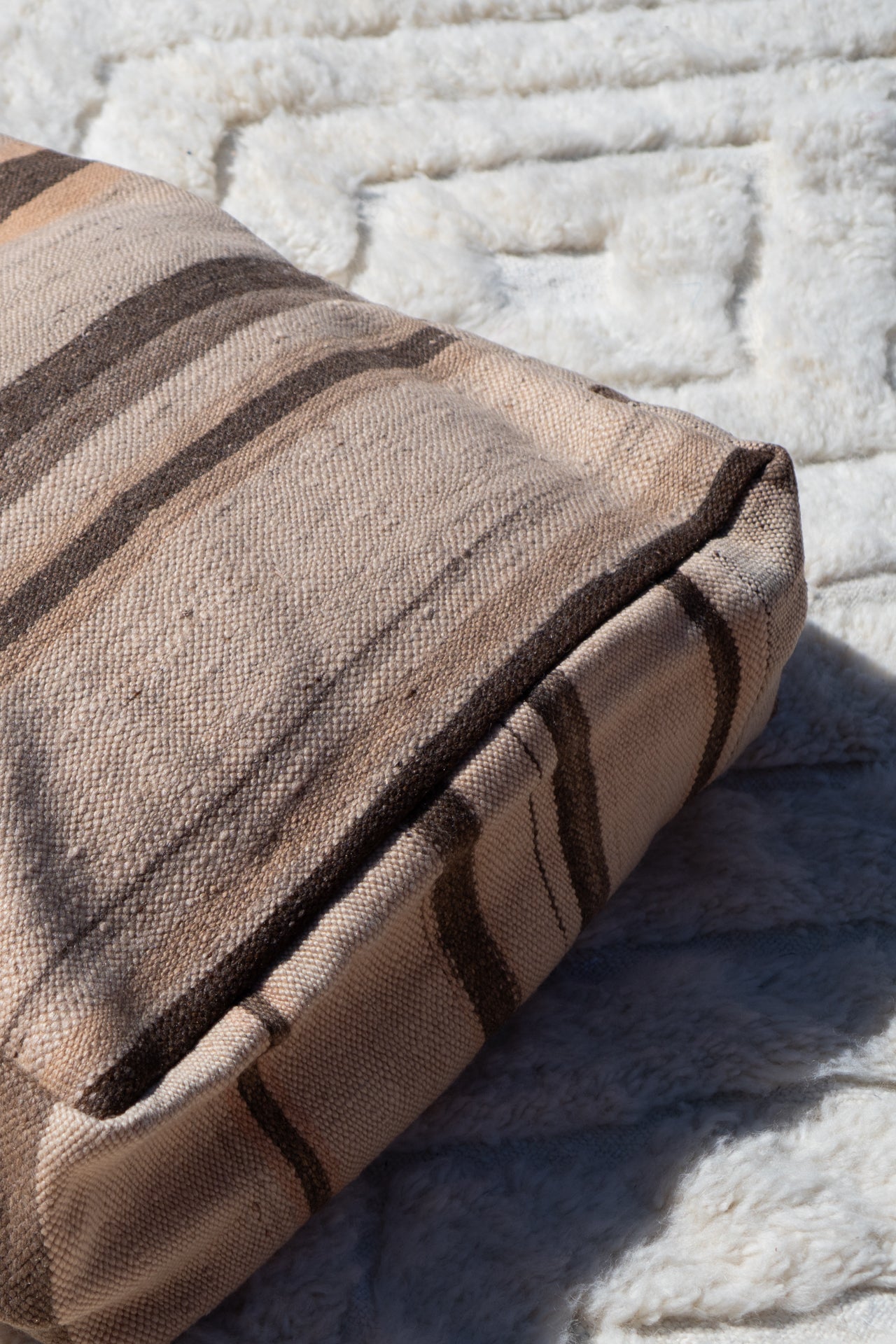 MOROCCAN VINTAGE POUF | THE BAY