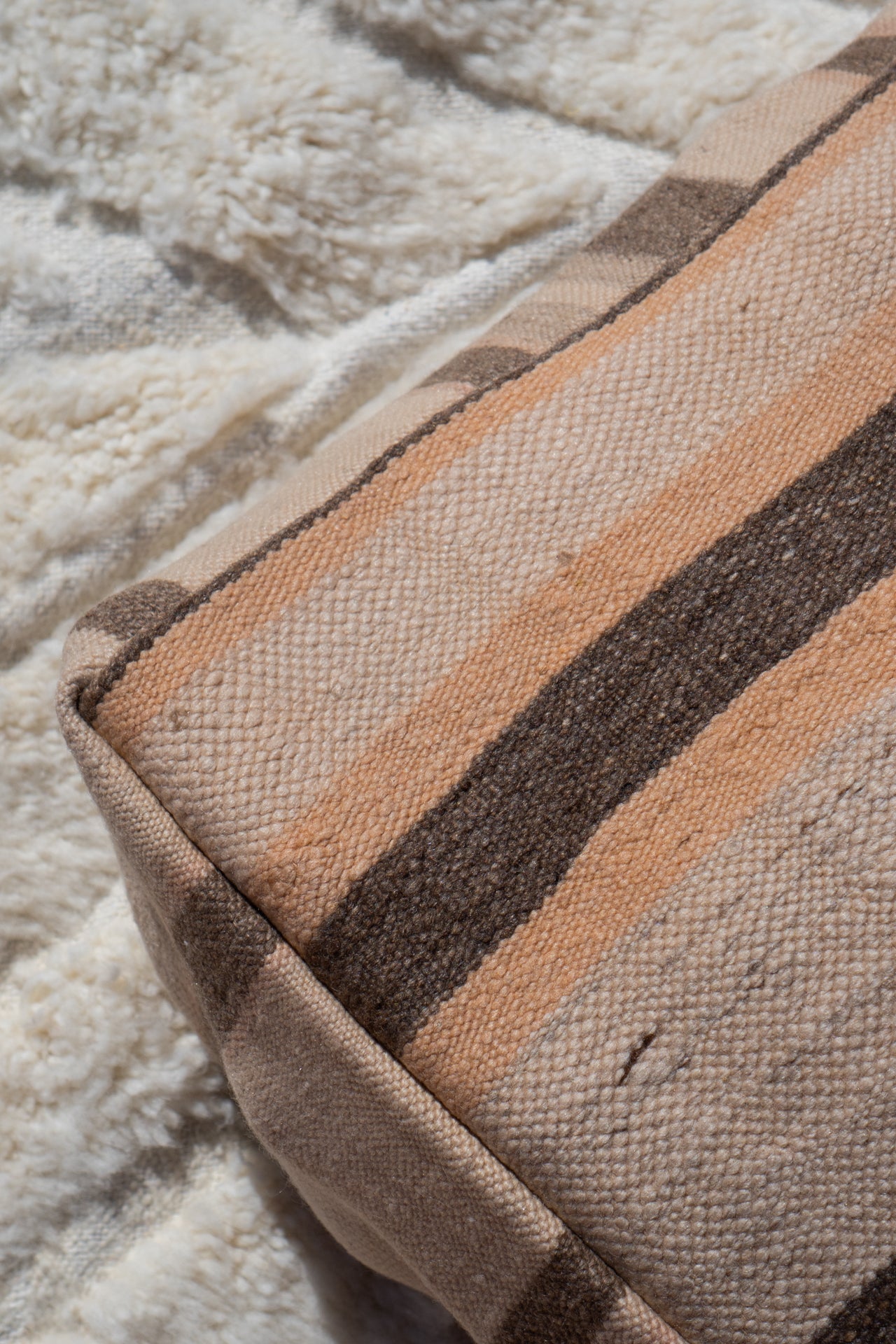 MOROCCAN VINTAGE POUF | THE BAY