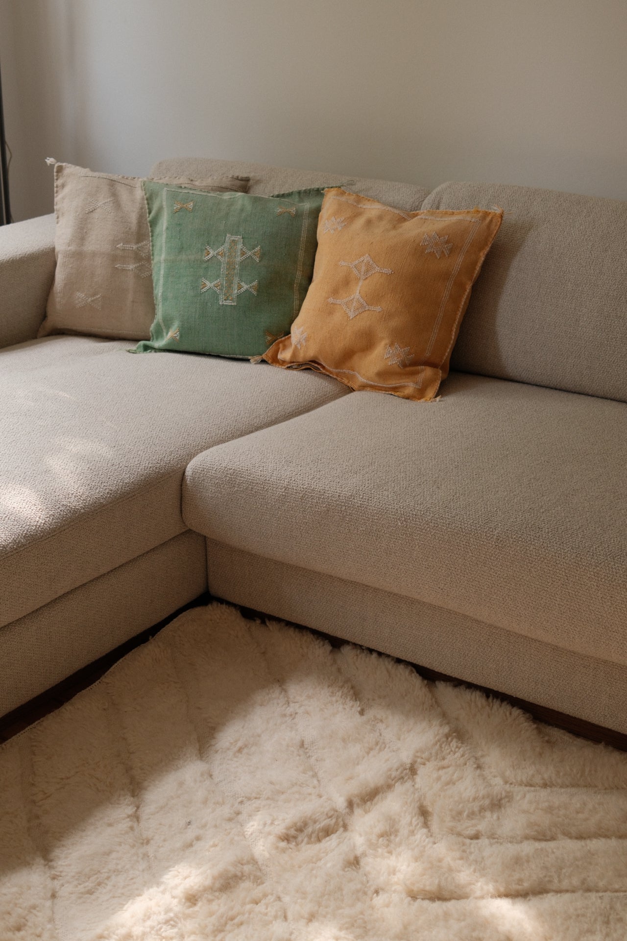 MOROCCAN BERBER RUG | WHITE DIAMOND