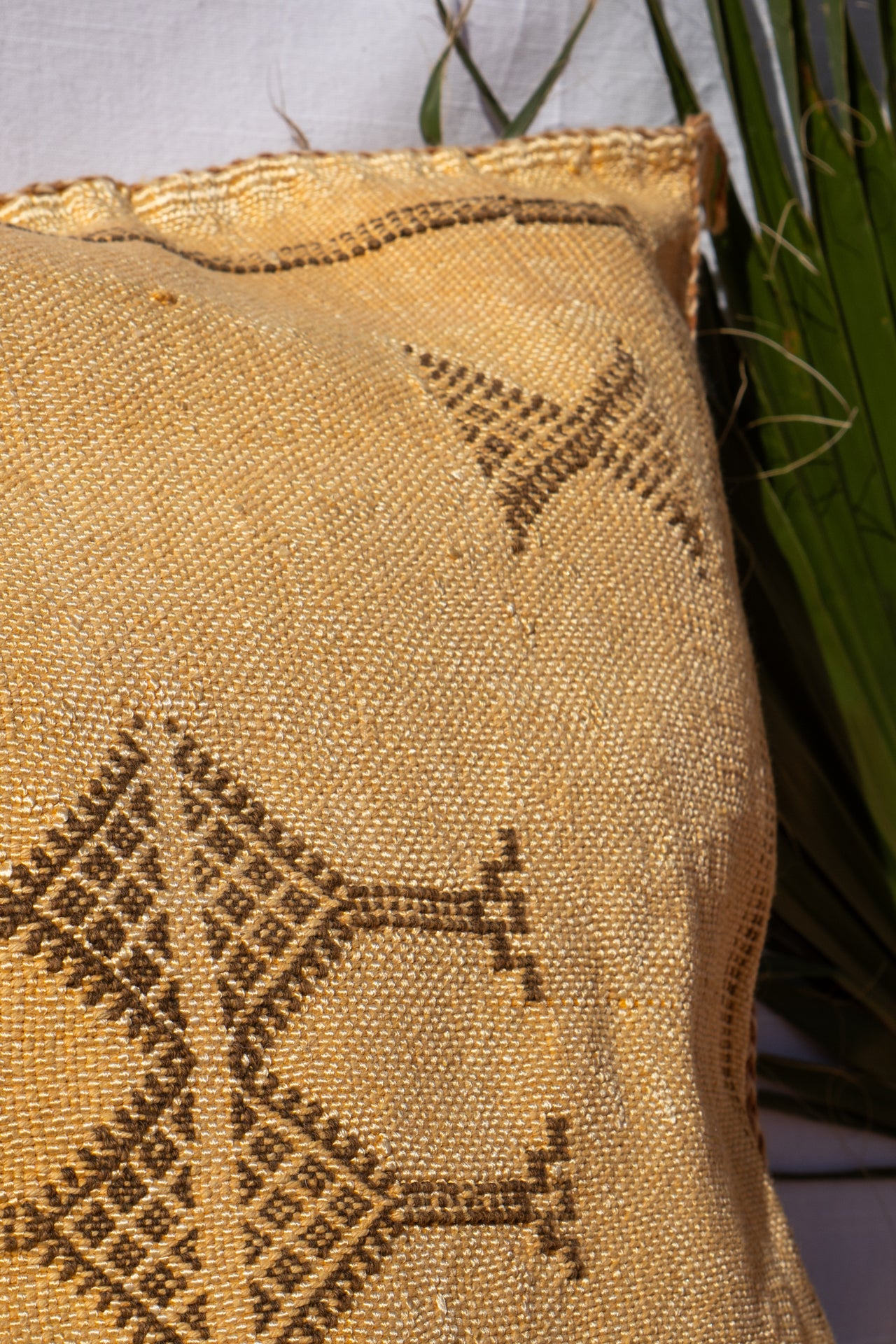 MOROCCAN CACTUS PILLOW | SUNFLOWER