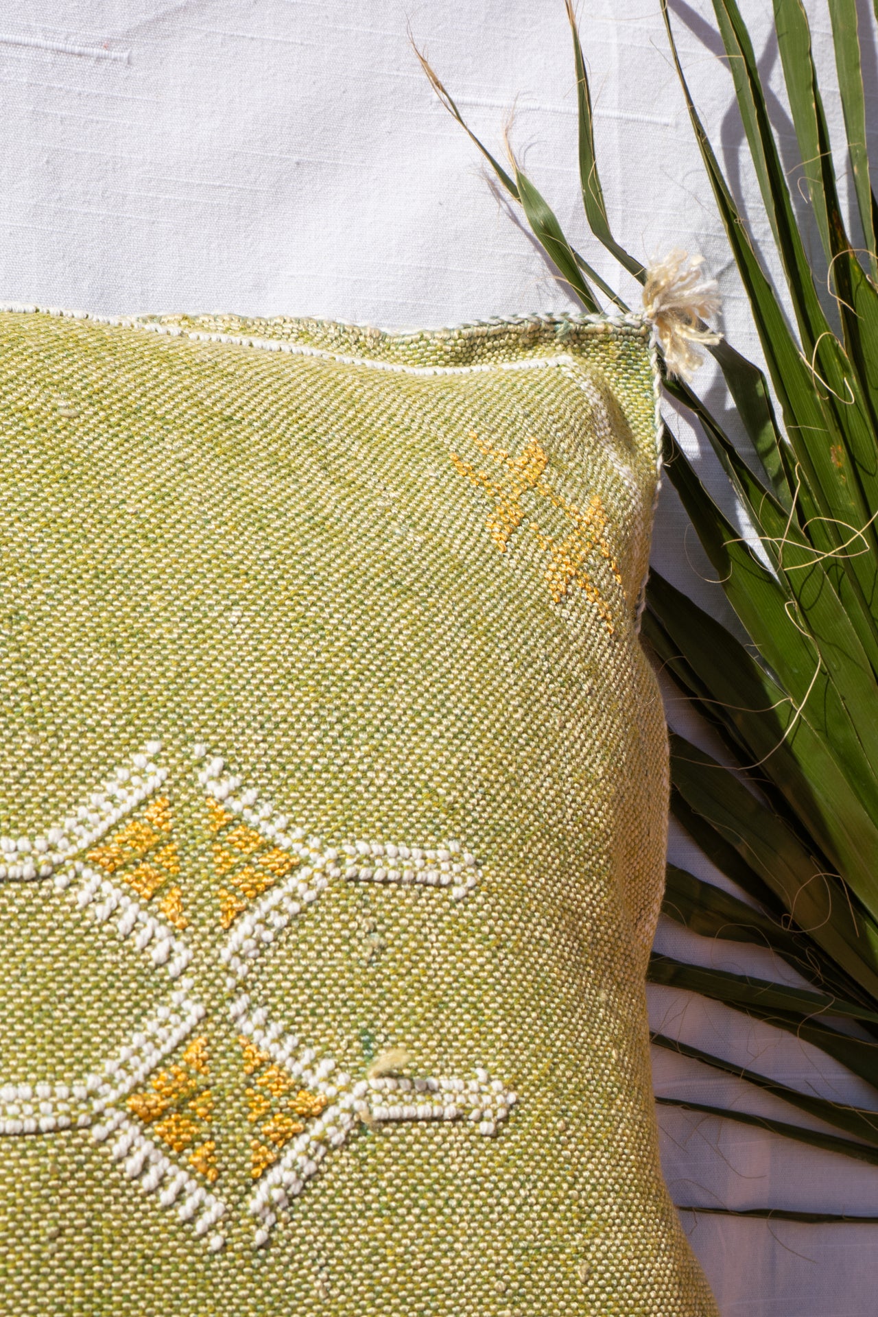 MOROCCAN CACTUS PILLOW | KIWI