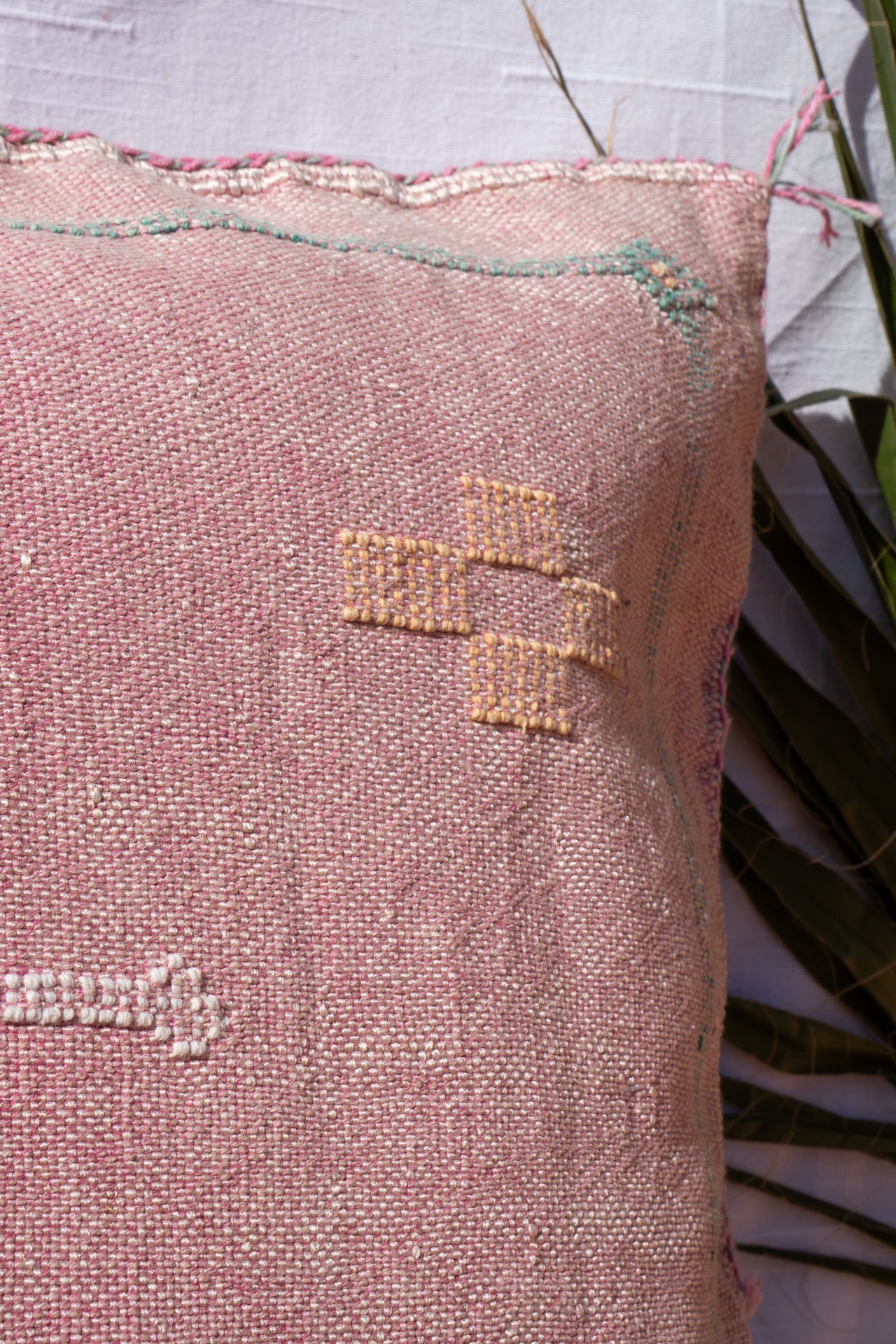 MOROCCAN CACTUS PILLOW | ROSE