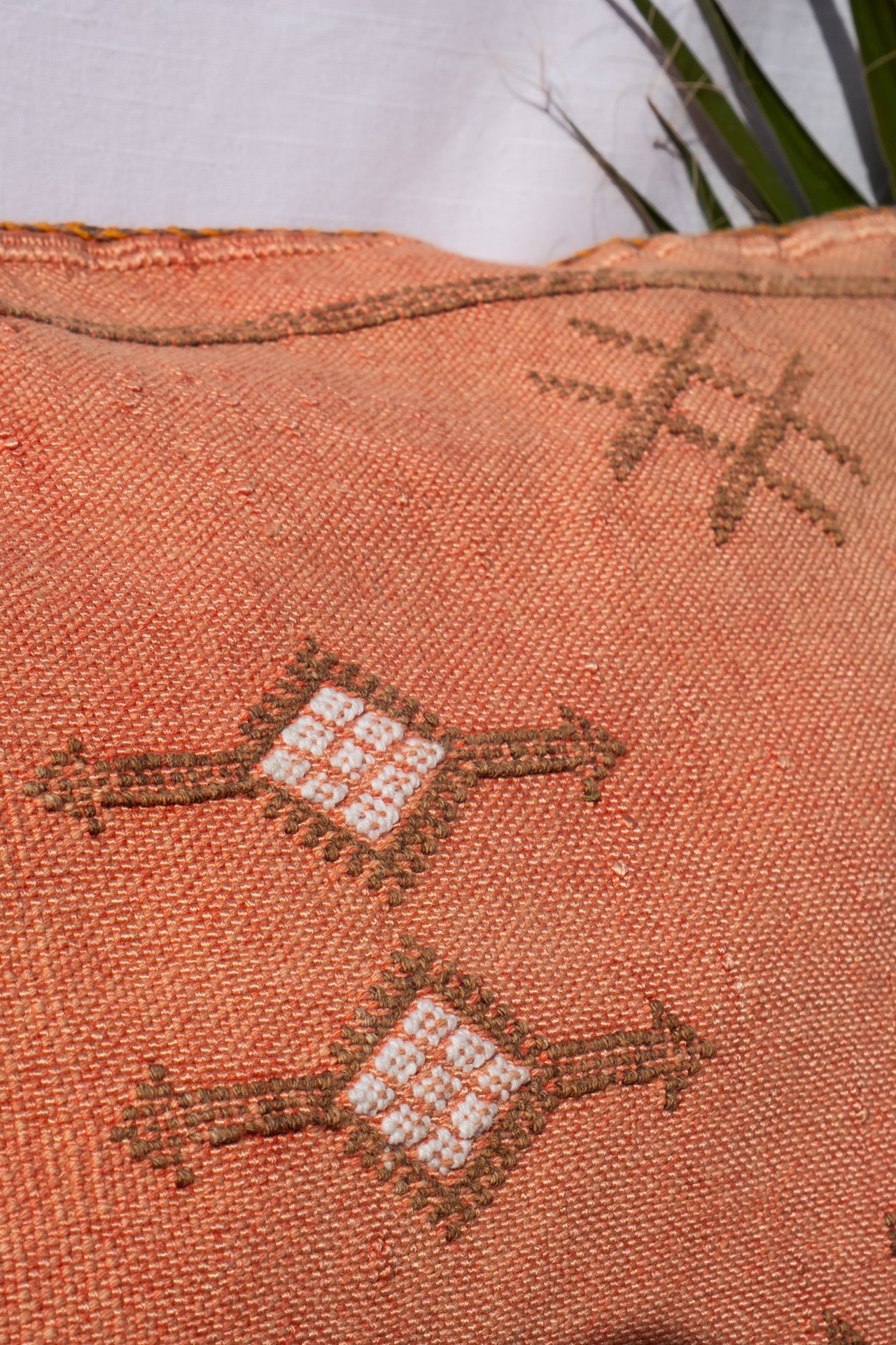 MOROCCAN CACTUS PILLOW | TERRACOTTA