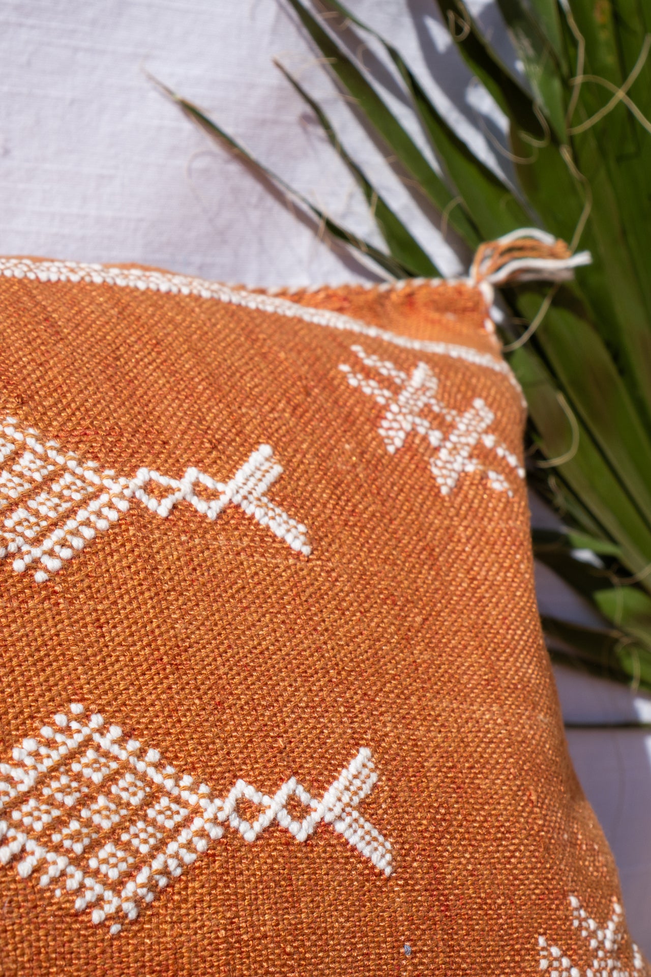 Moroccan Cactus Pillow | Rusty
