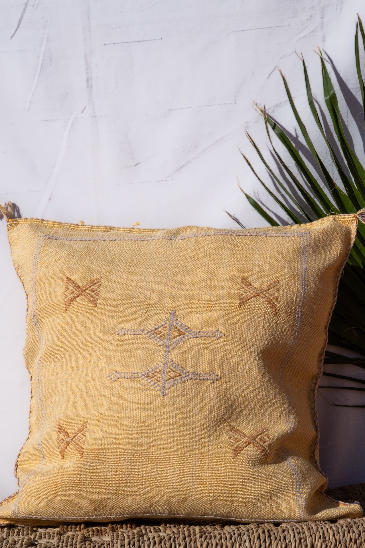 Moroccan Cactus Pillow | Sunshine