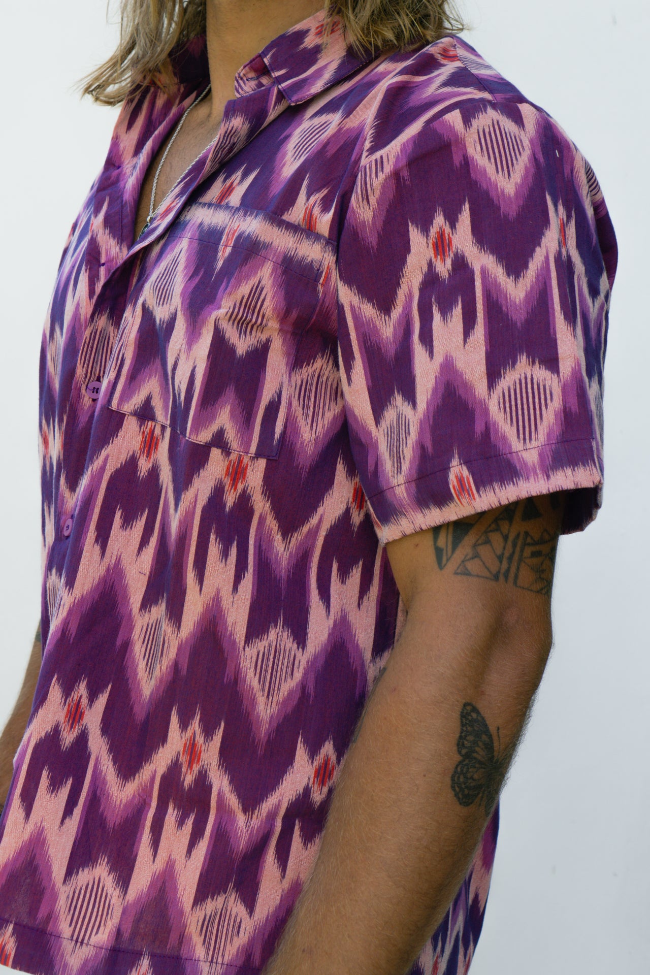 TAWA SHIRT MEN PURPLE
