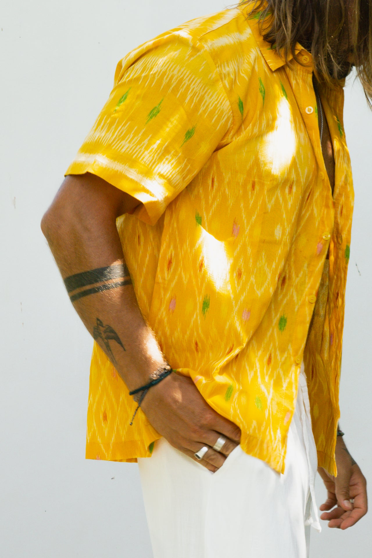 TAWA SHIRT MEN YELLOW