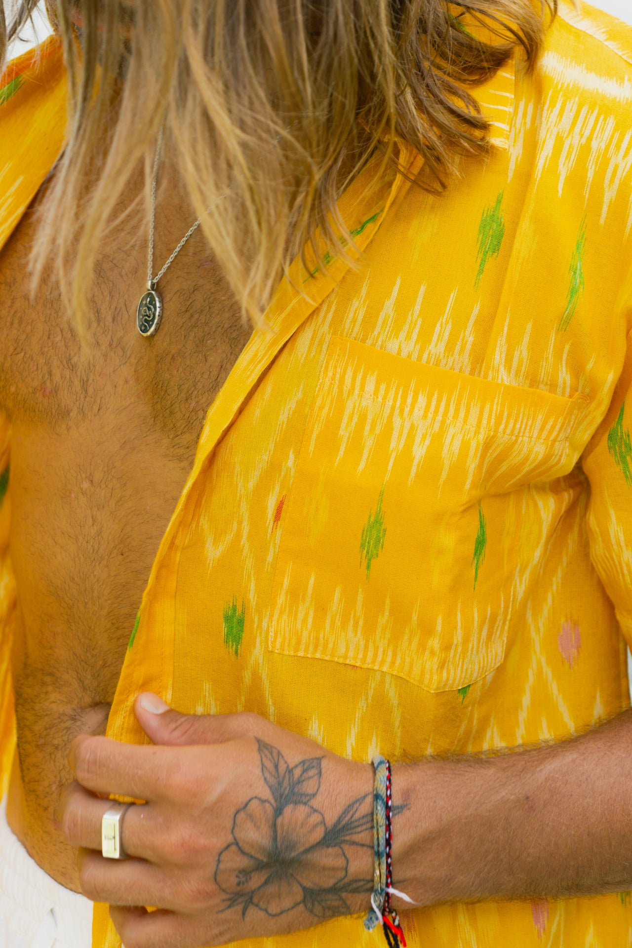 TAWA SHIRT MEN YELLOW
