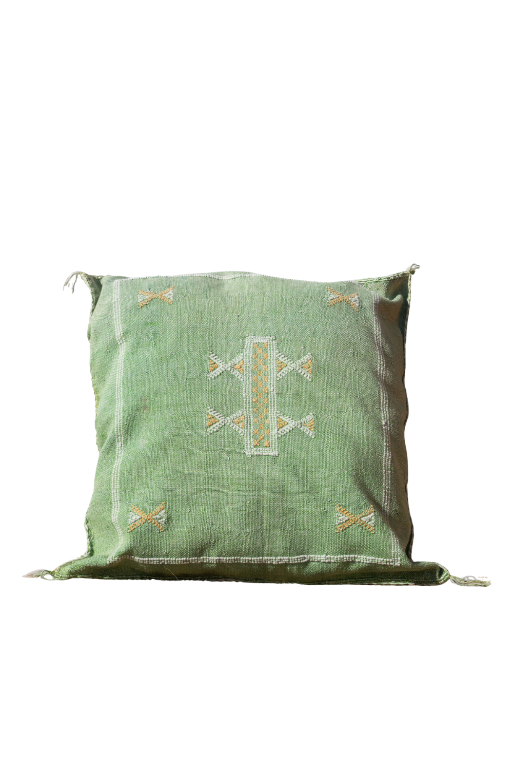 MOROCCAN CACTUS PILLOW | PASTEL GREEN