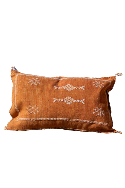 Moroccan Cactus Pillow | Rusty