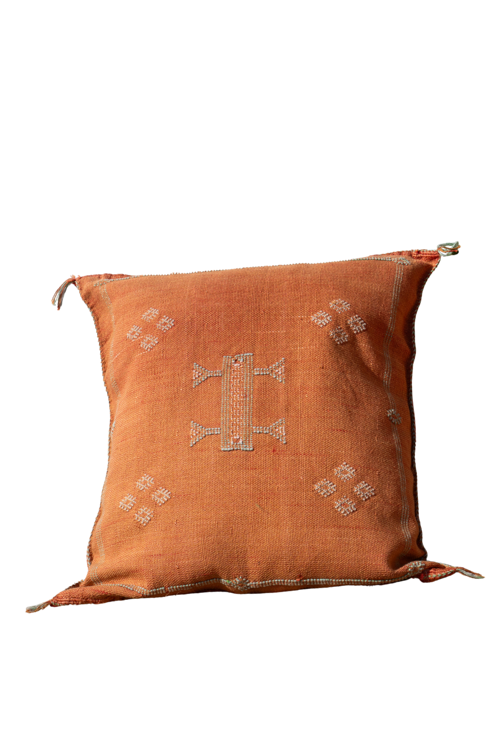 MOROCCAN CACTUS PILLOW | RUSTY