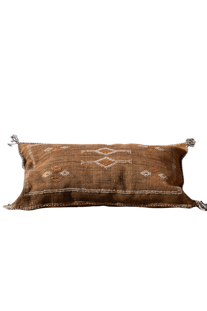 MOROCCAN CACTUS PILLOW | CAMEL