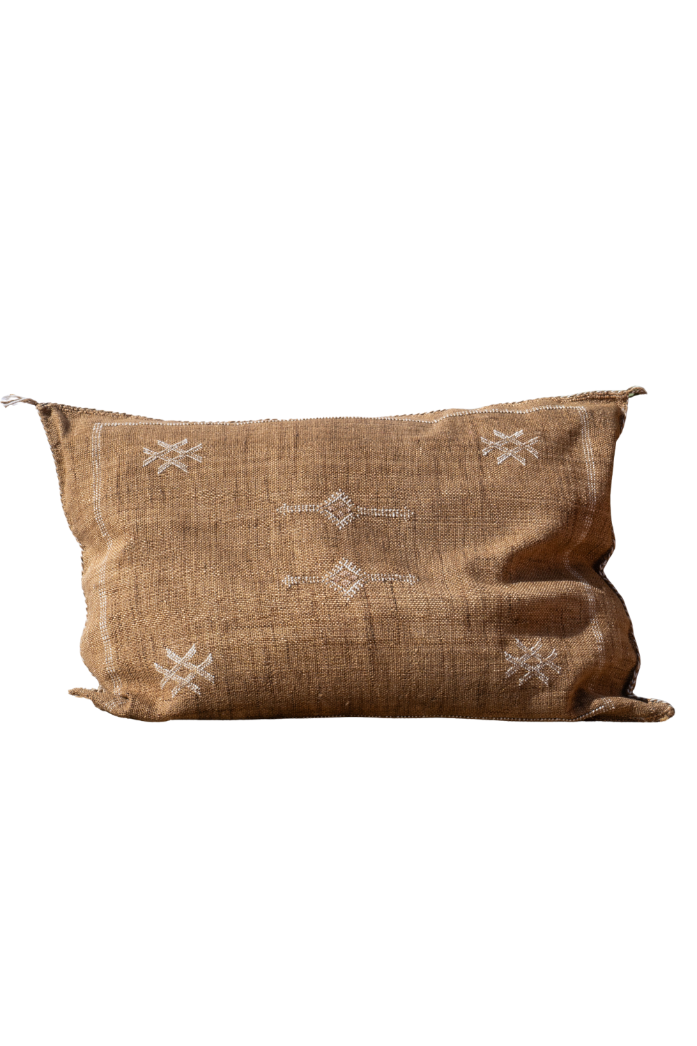MOROCCAN CACTUS PILLOW | LIGHT CAMEL