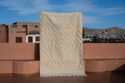 MOROCCAN BERBER RUG | WHITE DIAMOND