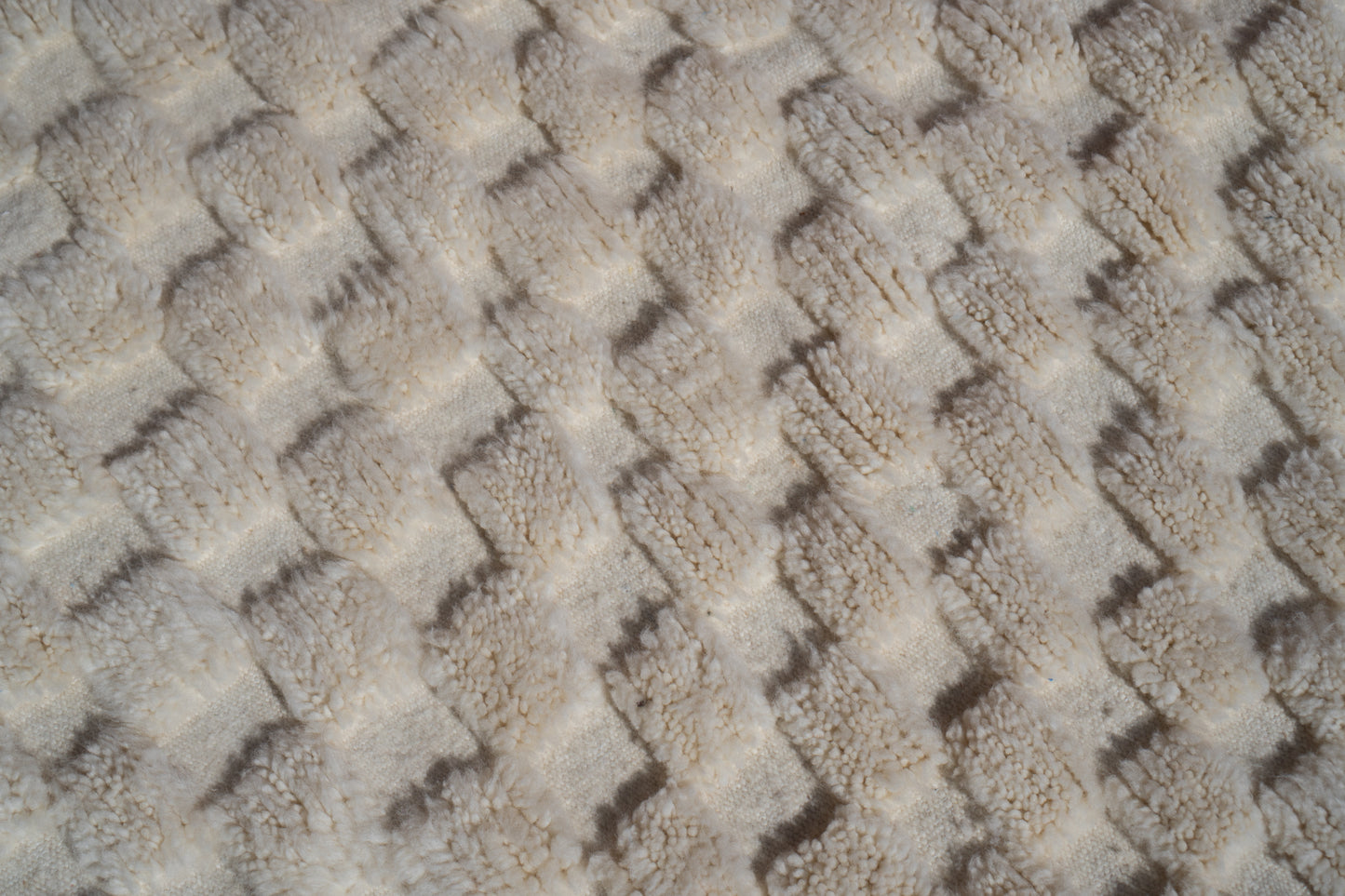 MOROCCAN BERBER RUG | WHITE CHECKER