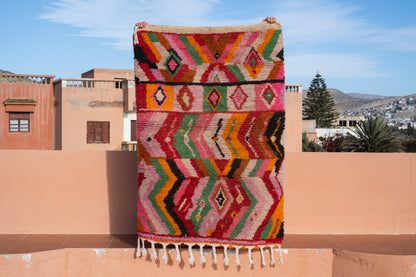 MOROCCAN BERBER RUG | COLOR POP