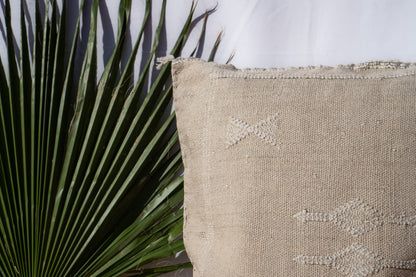 MOROCCAN CACTUS PILLOW | CREAM