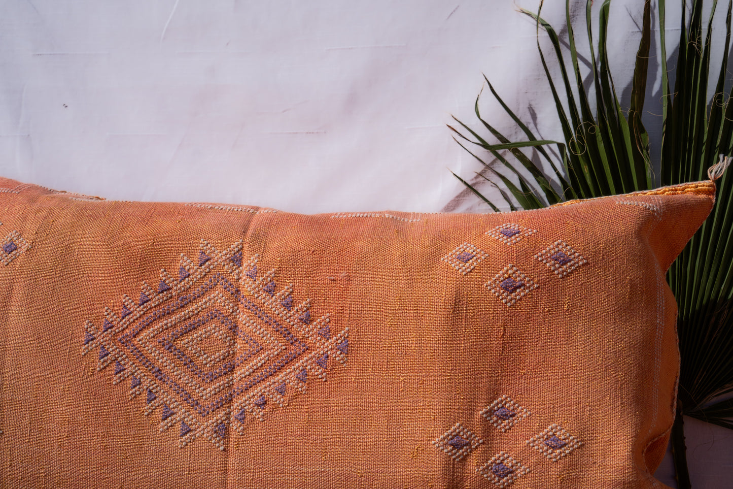 MOROCCAN CACTUS PILLOW | LIGHT TERRACOTTA