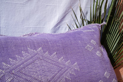 MOROCCAN CACTUS PILLOW | PURPLE