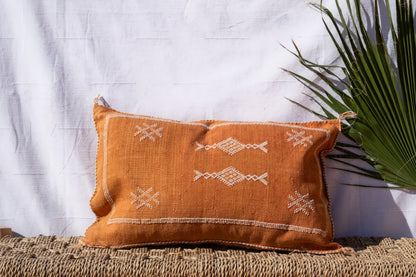 Moroccan Cactus Pillow | Rusty