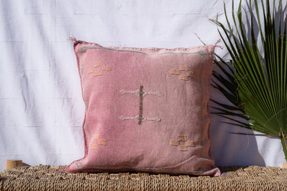 MOROCCAN CACTUS PILLOW | ROSE