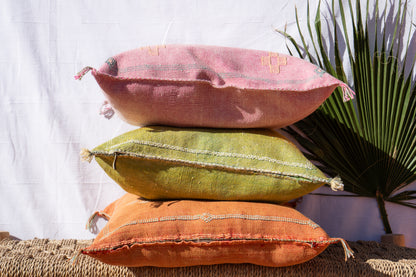 MOROCCAN CACTUS PILLOW | ROSE