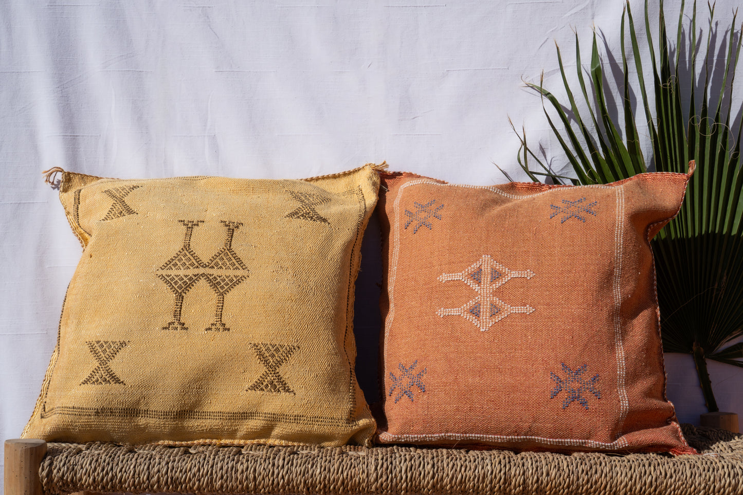 MOROCCAN CACTUS PILLOW | SUNFLOWER