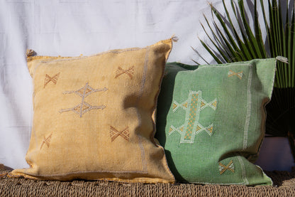 Moroccan Cactus Pillow | Sunshine