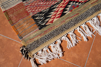 MOROCCAN KELIM RUG | CREAM