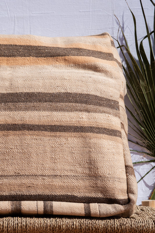 MOROCCAN VINTAGE POUF | THE BAY