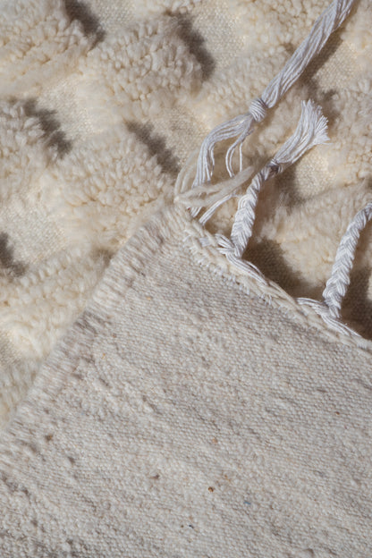 MOROCCAN BERBER RUG | WHITE CHECKER