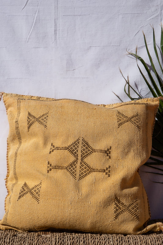 MOROCCAN CACTUS PILLOW | SUNFLOWER