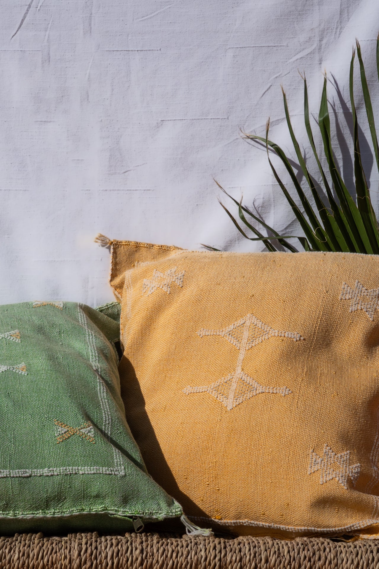 MOROCCAN CACTUS PILLOW | RAPESEED