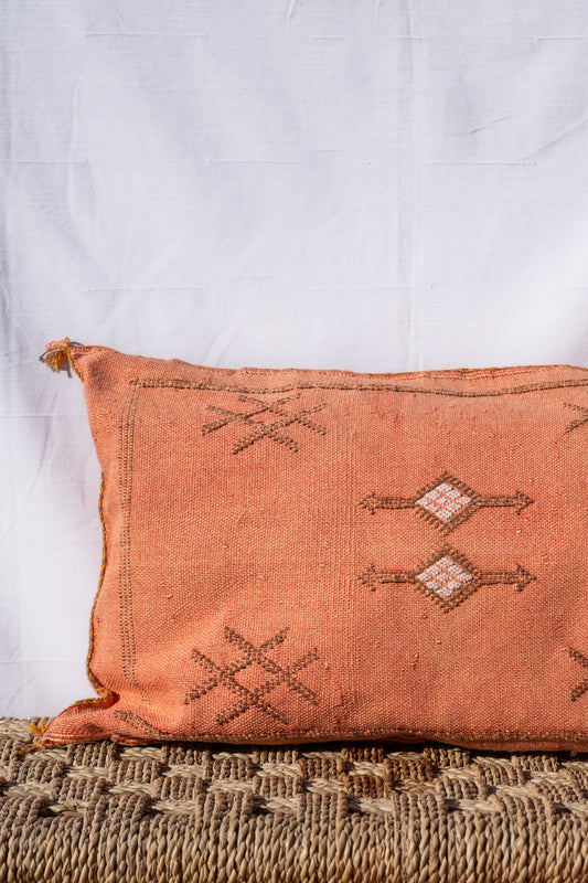 MOROCCAN CACTUS PILLOW | TERRACOTTA