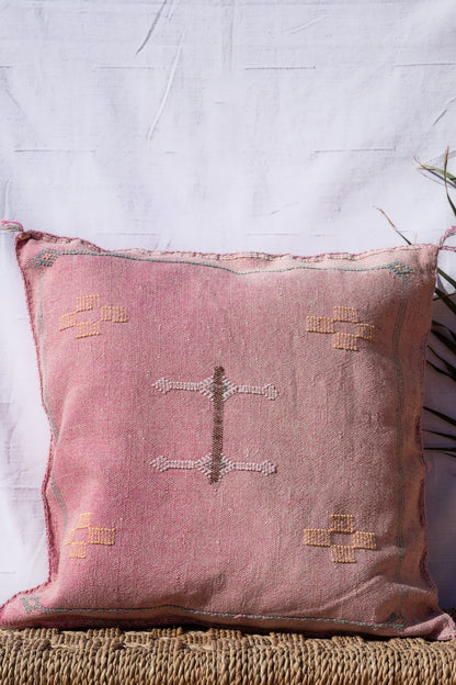 MOROCCAN CACTUS PILLOW | ROSE
