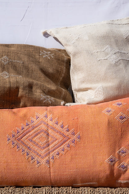 MOROCCAN CACTUS PILLOW | LIGHT TERRACOTTA