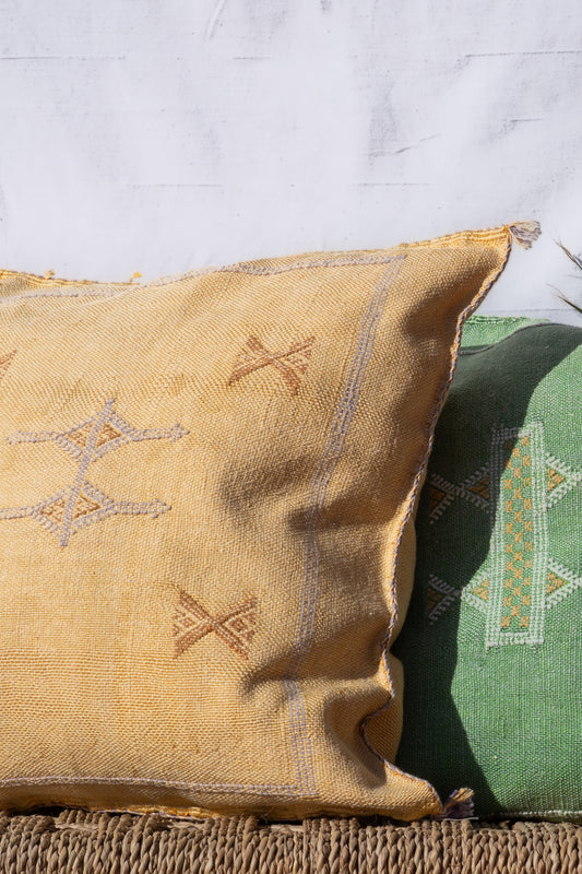 Moroccan Cactus Pillow | Sunshine